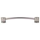 Top Knobs [TK65PTA] Die Cast Zinc Cabinet Pull Handle - Oval Series - Oversized - Pewter Antique Finish - 7" C/C - 8" L