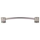 Top Knobs [TK65PTA] Die Cast Zinc Cabinet Pull Handle - Oval Series - Oversized - Pewter Antique Finish - 7&quot; C/C - 8&quot; L