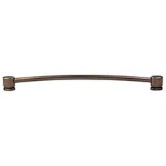 Top Knobs [TK66GBZ] Die Cast Zinc Cabinet Pull Handle - Oval Series - Oversized - German Bronze Finish - 12&quot; C/C - 13&quot; L