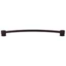 Top Knobs [TK66ORB] Die Cast Zinc Cabinet Pull Handle - Oval Series - Oversized - Oil Rubbed Bronze Finish - 12" C/C - 13" L