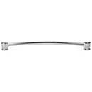 Top Knobs [TK66PN] Die Cast Zinc Cabinet Pull Handle - Oval Series - Oversized - Polished Nickel Finish - 12&quot; C/C - 13&quot; L