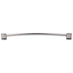 Top Knobs [TK66PTA] Die Cast Zinc Cabinet Pull Handle - Oval Series - Oversized - Pewter Antique Finish - 12&quot; C/C - 13&quot; L