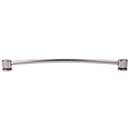 Top Knobs [TK66PTA] Die Cast Zinc Cabinet Pull Handle - Oval Series - Oversized - Pewter Antique Finish - 12&quot; C/C - 13&quot; L