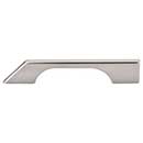 Top Knobs [TK14BSN] Die Cast Zinc Cabinet Pull Handle - Tapered Bar Series - Oversized - Brushed Satin Nickel Finish - 5&quot; C/C - 6 1/4&quot; L