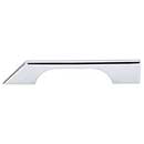 Top Knobs [TK14PC] Die Cast Zinc Cabinet Pull Handle - Tapered Bar Series - Oversized - Polished Chrome Finish - 5" C/C - 6 1/4" L