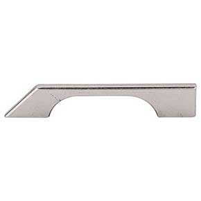 Top Knobs [TK14PTA] Die Cast Zinc Cabinet Pull Handle - Tapered Bar Series - Oversized - Pewter Antique Finish - 5" C/C - 6 1/4" L