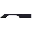 Top Knobs [TK15BLK] Die Cast Zinc Cabinet Pull Handle - Tapered Bar Series - Oversized - Flat Black Finish - 7" C/C - 8" L