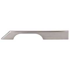 Top Knobs [TK15BSN] Die Cast Zinc Cabinet Pull Handle - Tapered Bar Series - Oversized - Brushed Satin Nickel Finish - 7&quot; C/C - 8&quot; L