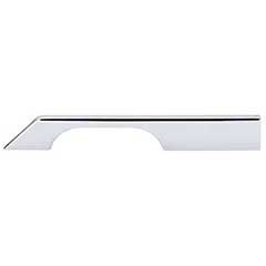 Top Knobs [TK15PC] Die Cast Zinc Cabinet Pull Handle - Tapered Bar Series - Oversized - Polished Chrome Finish - 7&quot; C/C - 8&quot; L