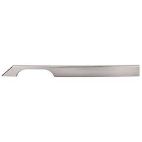 Top Knobs [TK16BSN] Die Cast Zinc Cabinet Pull Handle - Tapered Bar Series - Oversized - Brushed Satin Nickel Finish - 12" C/C - 13" L