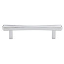 Top Knobs [TK812PC] Die Cast Zinc Cabinet Pull Handle - Juliet Series - Standard Size - Polished Chrome Finish - 3 3/4" C/C - 5 1/4" L