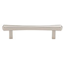 Top Knobs [TK812PN] Die Cast Zinc Cabinet Pull Handle - Juliet Series - Standard Size - Polished Nickel Finish - 3 3/4" C/C - 5 1/4" L