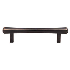 Top Knobs [TK812TB] Die Cast Zinc Cabinet Pull Handle - Juliet Series - Standard Size - Tuscan Bronze Finish - 3 3/4&quot; C/C - 5 1/4&quot; L