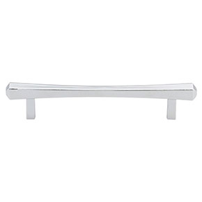 Top Knobs [TK813PC] Die Cast Zinc Cabinet Pull Handle - Juliet Series - Oversized - Polished Chrome Finish - 5 1/16" C/C - 6 13/16" L