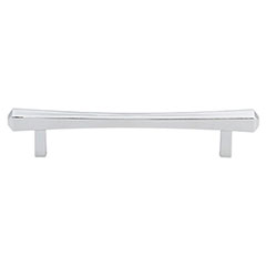 Top Knobs [TK813PC] Die Cast Zinc Cabinet Pull Handle - Juliet Series - Oversized - Polished Chrome Finish - 5 1/16" C/C - 6 13/16" L