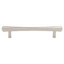 Top Knobs [TK813PN] Die Cast Zinc Cabinet Pull Handle - Juliet Series - Oversized - Polished Nickel Finish - 5 1/16" C/C - 6 13/16" L