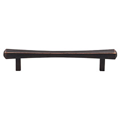 Top Knobs [TK813TB] Die Cast Zinc Cabinet Pull Handle - Juliet Series - Oversized - Tuscan Bronze Finish - 5 1/16" C/C - 6 13/16" L