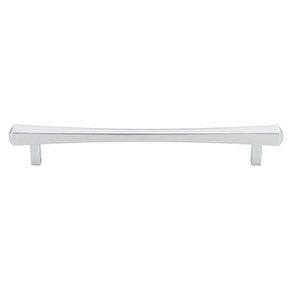 Top Knobs [TK815PC] Die Cast Zinc Cabinet Pull Handle - Juliet Series - Oversized - Polished Chrome Finish - 7 9/16" C/C - 9 5/16" L