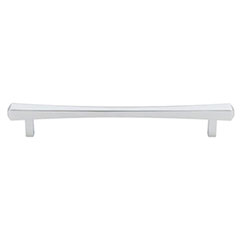 Top Knobs [TK815PC] Die Cast Zinc Cabinet Pull Handle - Juliet Series - Oversized - Polished Chrome Finish - 7 9/16" C/C - 9 5/16" L