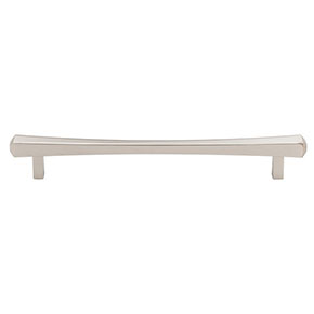 Top Knobs [TK815PN] Die Cast Zinc Cabinet Pull Handle - Juliet Series - Oversized - Polished Nickel Finish - 7 9/16" C/C - 9 5/16" L