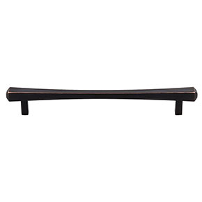 Top Knobs [TK815TB] Die Cast Zinc Cabinet Pull Handle - Juliet Series - Oversized - Tuscan Bronze Finish - 7 9/16" C/C - 9 5/16" L