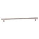 Top Knobs [TK817BSN] Die Cast Zinc Cabinet Pull Handle - Juliet Series - Oversized - Brushed Satin Nickel Finish - 12" C/C - 14" L