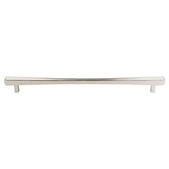Top Knobs [TK817PN] Die Cast Zinc Cabinet Pull Handle - Juliet Series - Oversized - Polished Nickel Finish - 12" C/C - 14" L