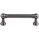 Top Knobs [TK802AG] Die Cast Zinc Cabinet Pull Handle - Kara Series - Standard Size - Ash Gray Finish - 3 3/4&quot; C/C - 4 7/16&quot; L