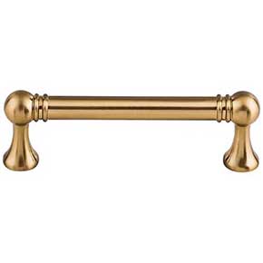 Top Knobs [TK802HB] Die Cast Zinc Cabinet Pull Handle - Kara Series - Standard Size - Honey Bronze Finish - 3 3/4" C/C - 4 7/16" L