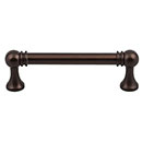 Top Knobs [TK802ORB] Die Cast Zinc Cabinet Pull Handle - Kara Series - Standard Size - Oil Rubbed Bronze Finish - 3 3/4" C/C - 4 7/16" L