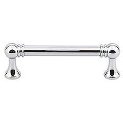 Top Knobs [TK802PC] Die Cast Zinc Cabinet Pull Handle - Kara Series - Standard Size - Polished Chrome Finish - 3 3/4&quot; C/C - 4 7/16&quot; L