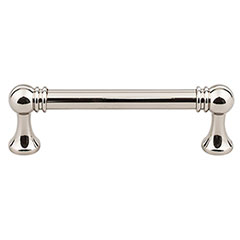 Top Knobs [TK802PN] Die Cast Zinc Cabinet Pull Handle - Kara Series - Standard Size - Polished Nickel Finish - 3 3/4" C/C - 4 7/16" L