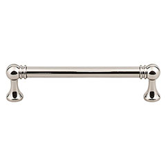 Top Knobs [TK803PN] Die Cast Zinc Cabinet Pull Handle - Kara Series - Oversized - Polished Nickel Finish - 5 1/16" C/C - 5 11/16" L