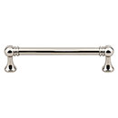 Top Knobs [TK803PN] Die Cast Zinc Cabinet Pull Handle - Kara Series - Oversized - Polished Nickel Finish - 5 1/16" C/C - 5 11/16" L