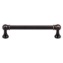 Top Knobs [TK803TB] Die Cast Zinc Cabinet Pull Handle - Kara Series - Oversized - Tuscan Bronze Finish - 5 1/16" C/C - 5 11/16" L