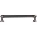 Top Knobs [TK804AG] Die Cast Zinc Cabinet Pull Handle - Kara Series - Oversized - Ash Gray Finish - 6 5/16" C/C - 6 15/16" L
