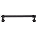 Top Knobs [TK804BLK] Die Cast Zinc Cabinet Pull Handle - Kara Series - Oversized - Flat Black Finish - 6 5/16&quot; C/C - 6 15/16&quot; L