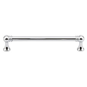Top Knobs [TK804PC] Die Cast Zinc Cabinet Pull Handle - Kara Series - Oversized - Polished Chrome Finish - 6 5/16" C/C - 6 15/16" L