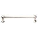 Top Knobs [TK804PN] Die Cast Zinc Cabinet Pull Handle - Kara Series - Oversized - Polished Nickel Finish - 6 5/16" C/C - 6 15/16" L