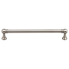 Top Knobs [TK805BSN] Die Cast Zinc Cabinet Pull Handle - Kara Series - Oversized - Brushed Satin Nickel Finish - 7 9/16" C/C - 8 3/16" L