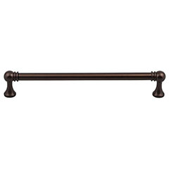 Top Knobs [TK805ORB] Die Cast Zinc Cabinet Pull Handle - Kara Series - Oversized - Oil Rubbed Bronze Finish - 7 9/16" C/C - 8 3/16" L