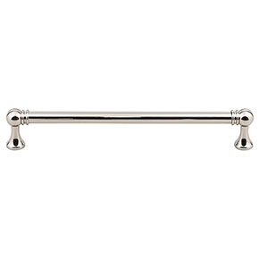 Top Knobs [TK805PN] Die Cast Zinc Cabinet Pull Handle - Kara Series - Oversized - Polished Nickel Finish - 7 9/16" C/C - 8 3/16" L