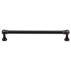 Top Knobs [TK805TB] Die Cast Zinc Cabinet Pull Handle - Kara Series - Oversized - Tuscan Bronze Finish - 7 9/16" C/C - 8 3/16" L