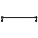 Top Knobs [TK806BLK] Die Cast Zinc Cabinet Pull Handle - Kara Series - Oversized - Flat Black Finish - 8 13/16" C/C - 9 7/16" L