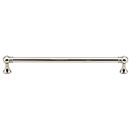 Top Knobs [TK806PN] Die Cast Zinc Cabinet Pull Handle - Kara Series - Oversized - Polished Nickel Finish - 8 13/16" C/C - 9 7/16" L