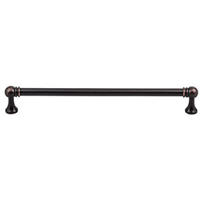 Top Knobs [TK806TB] Die Cast Zinc Cabinet Pull Handle - Kara Series - Oversized - Tuscan Bronze Finish - 8 13/16" C/C - 9 7/16" L