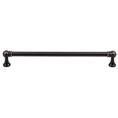 Top Knobs [TK806TB] Die Cast Zinc Cabinet Pull Handle - Kara Series - Oversized - Tuscan Bronze Finish - 8 13/16" C/C - 9 7/16" L