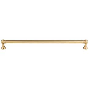 Top Knobs [TK807HB] Die Cast Zinc Cabinet Pull Handle - Kara Series - Oversized - Honey Bronze Finish - 12" C/C - 12 11/16" L