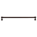 Top Knobs [TK807ORB] Die Cast Zinc Cabinet Pull Handle - Kara Series - Oversized - Oil Rubbed Bronze Finish - 12" C/C - 12 11/16" L