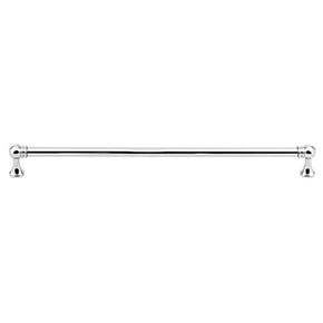 Top Knobs [TK807PC] Die Cast Zinc Cabinet Pull Handle - Kara Series - Oversized - Polished Chrome Finish - 12" C/C - 12 11/16" L